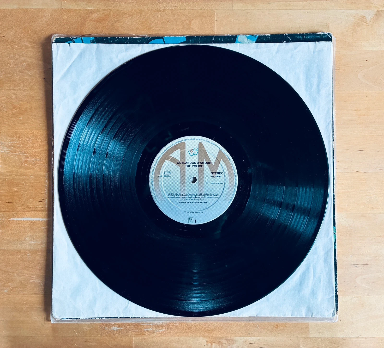 Vinylplaat 33T The Police Outlandos d’Amour. – photo 3